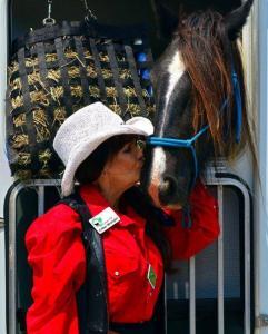 Nancy with Horse